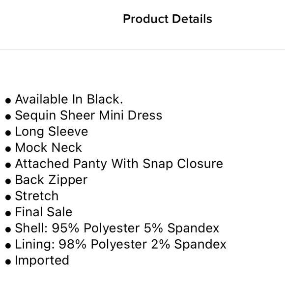 Fashion nova | little black dress size medium - Picture 3 of 8